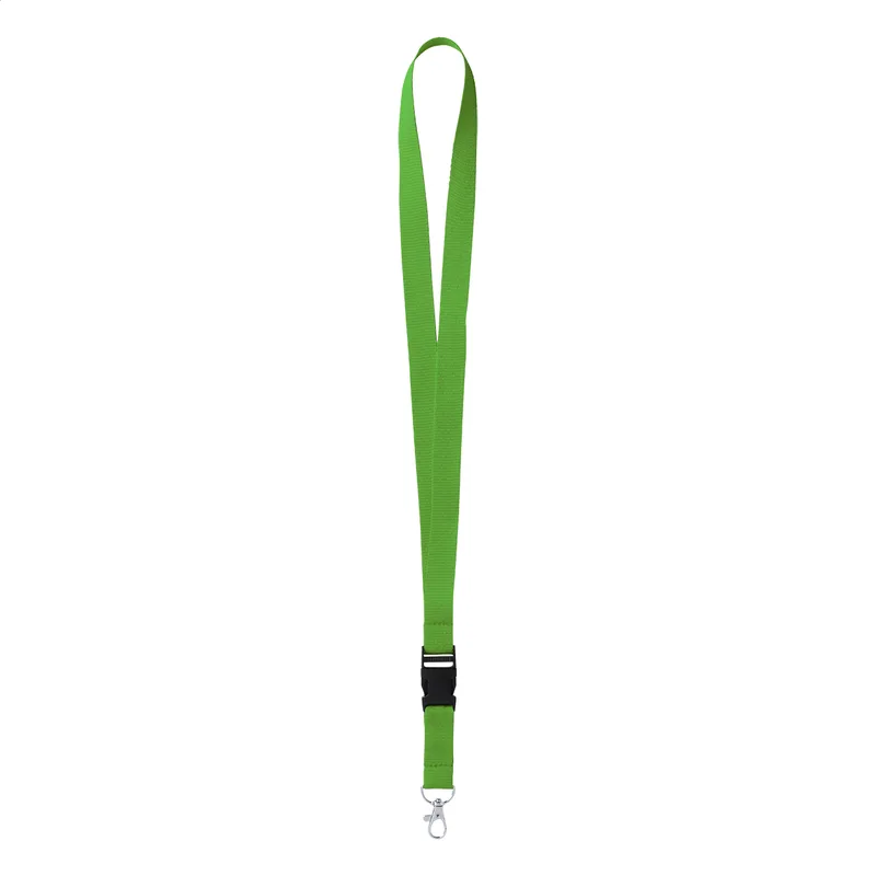 Ιμάντας Λαιμού (Lanyard) με Καραμπίνερ σε χρώμα Πράσινο. Εταιρικά Διαφημιστικά Δώρα | PERFECT advertising