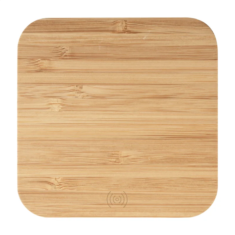 Ασύρματος Φορτιστής Bamboo 10W με 2 Θύρες USB. Προϊόντα Προβολής για Επιχειρήσεις | PERFECT advertising