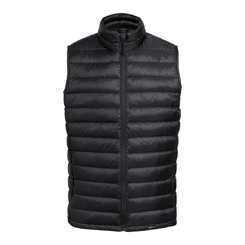 Γιλέκο Body Warmer RPET Unisex σε χρώμα Μαύρο. Εταιρικά Διαφημιστικά Δώρα | PERFECT advertising