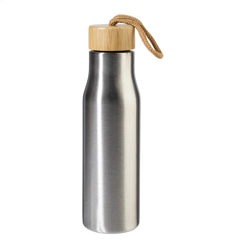 Μπουκάλι Χάλυβα 550ml σε Πλαϊνή Γωνία. Εκτύπωση Λογοτύπου σε Μεταλλικά Μπουκάλια | PERFECT advertising