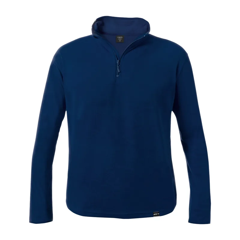 Ζακέτα Fleece RPET Mecox σε χρώμα Σκούρο Μπλε. Εταιρικά Διαφημιστικά Δώρα | PERFECT advertising