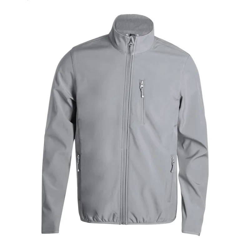 Μπουφάν Softshell RPET σε χρώμα Γκρι Τέφρας. Εταιρικά Διαφημιστικά Δώρα | PERFECT advertising