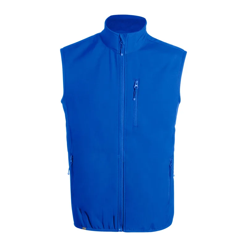 Γιλέκο Softshell RPET Unisex σε χρώμα Μπλε. Εταιρικά Διαφημιστικά Δώρα | PERFECT advertising