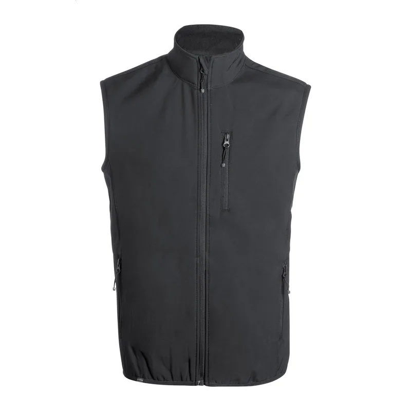 Γιλέκο Softshell RPET Unisex σε χρώμα Μαύρο. Εταιρικά Διαφημιστικά Δώρα | PERFECT advertising