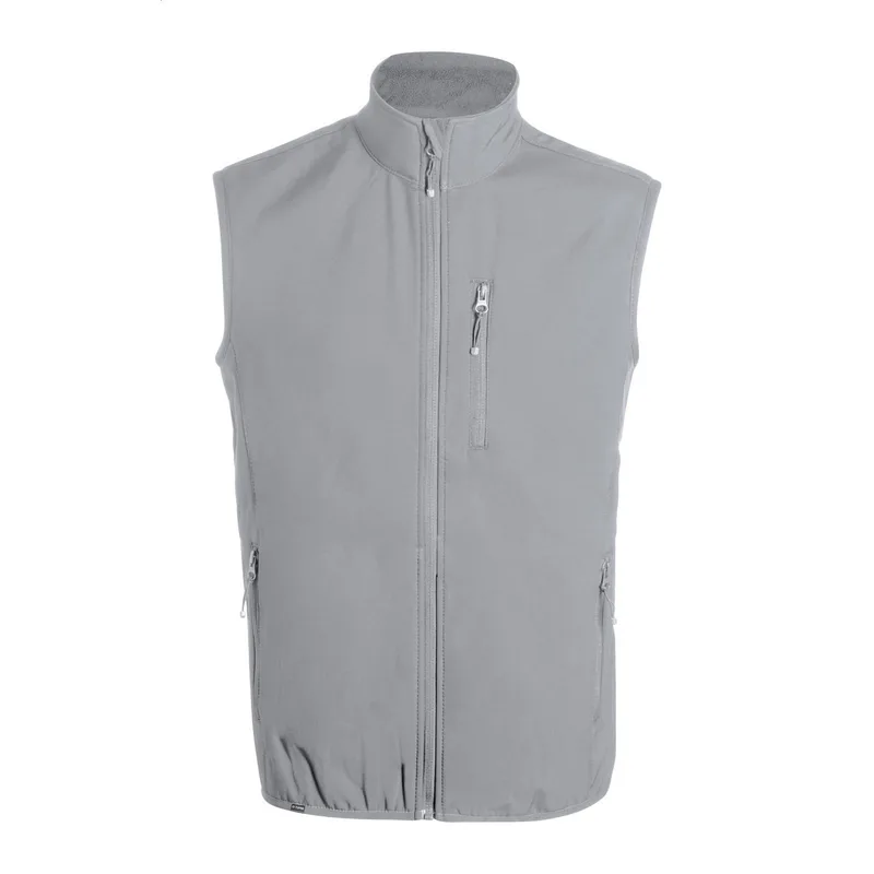 Γιλέκο Softshell RPET Unisex σε χρώμα Γκρι Τέφρας. Εταιρικά Διαφημιστικά Δώρα | PERFECT advertising