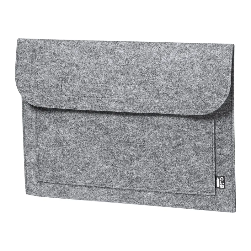 Τύπωμα σε Θήκη Laptop RPET Felt με Βέλκρο και Μπροστινή Τσέπη. Εταιρικά Διαφημιστικά Δώρα | PERFECT advertising
