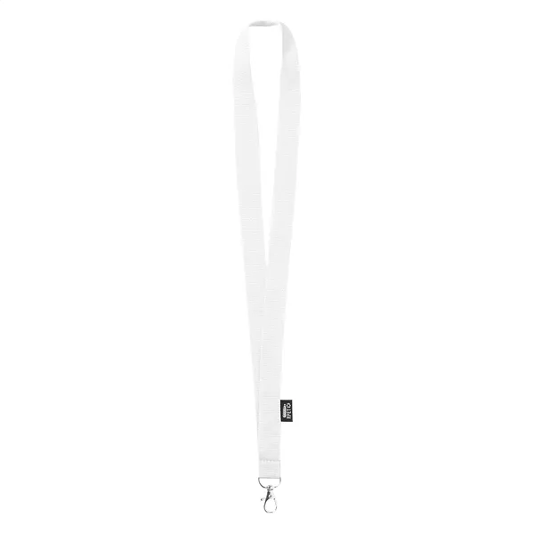Λογότυπο σε Ιμάντα Λαιμού RPET (Lanyard) με Καραμπίνερ. Εταιρικά Διαφημιστικά Δώρα με Εκτύπωση Λογοτύπου | PERFECT advertising