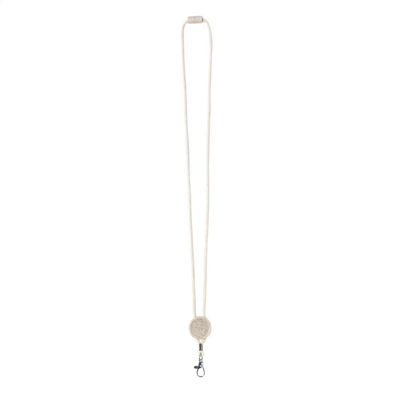 Ιμάντας Λαιμού (Lanyard) Βαμβακερός — Λεπτομέρεια Μεταλλικού Καραμπίνερ. Εκτύπωση Λογοτύπου σε Εταιρικά Αξεσουάρ | PERFECT advertising