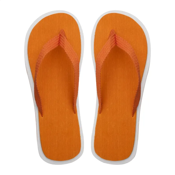 Διαφημιστικές Σαγιονάρες Παραλίας EVA Unisex. Μπροστινή Όψη - Εταιρικά Δώρα με Εκτύπωση Λογοτύπου | PERFECT advertising
