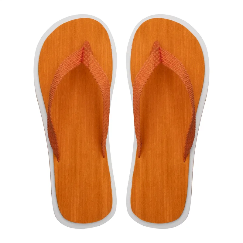 Διαφημιστικές Σαγιονάρες Παραλίας EVA Unisex. Μπροστινή Όψη - Εταιρικά Δώρα με Εκτύπωση Λογοτύπου | PERFECT advertising