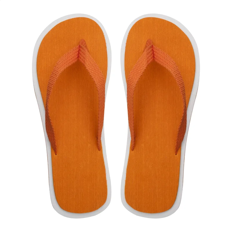 Σαγιονάρες Παραλίας Unisex Malibu σε χρώμα Πορτοκαλί. Εταιρικά Διαφημιστικά Δώρα | PERFECT advertising
