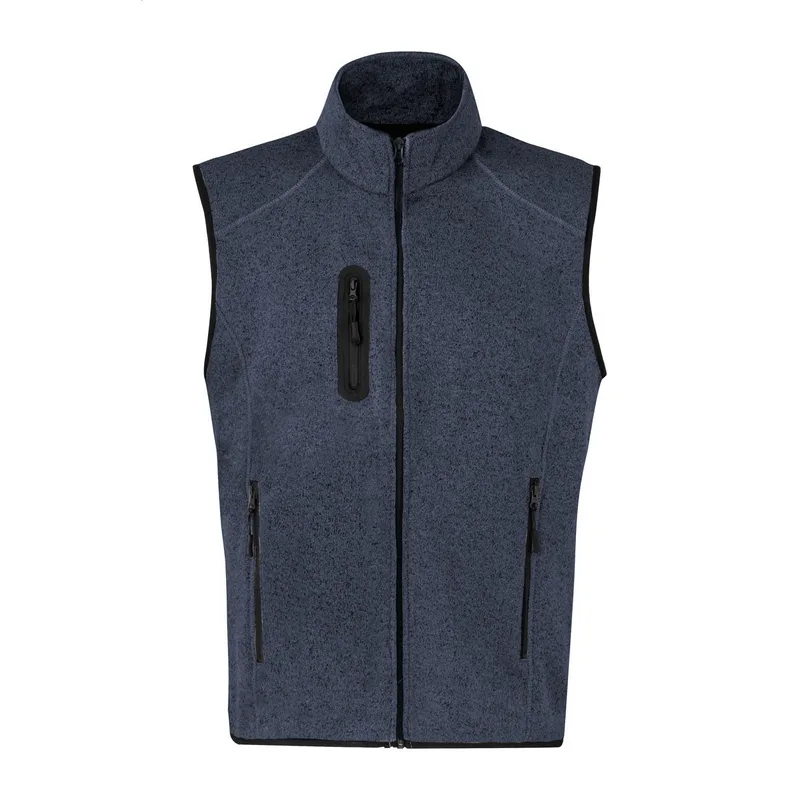 Γιλέκο Body Warmer Fleece Unisex σε χρώμα Σκούρο Γκρι. Εταιρικά Διαφημιστικά Δώρα | PERFECT advertising