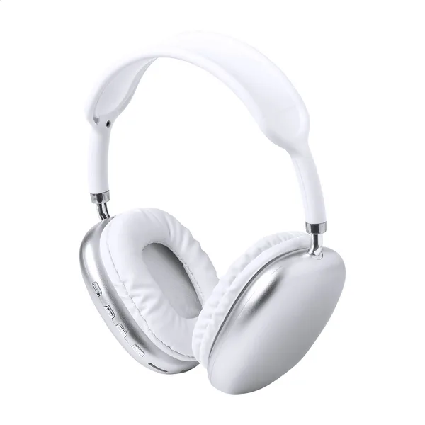 Λογότυπο σε Ασύρματα Ακουστικά Bluetooth με Δερματίνη PU. Εταιρικά Διαφημιστικά Δώρα | PERFECT advertising