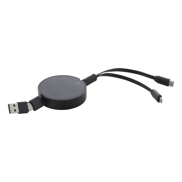 Εκτύπωση σε Καλώδιο Φορτιστή USB Τηλεσκοπικό από Ανακυκλωμένο Αλουμίνιο. Εταιρικά Διαφημιστικά Δώρα Τεχνολογίας | PERFECT advertising