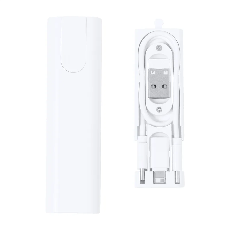Σετ Καλωδίων Φορτιστή USB με Διαφήμιση σε Θήκη ABS. Εταιρικά Διαφημιστικά Δώρα | PERFECT advertising