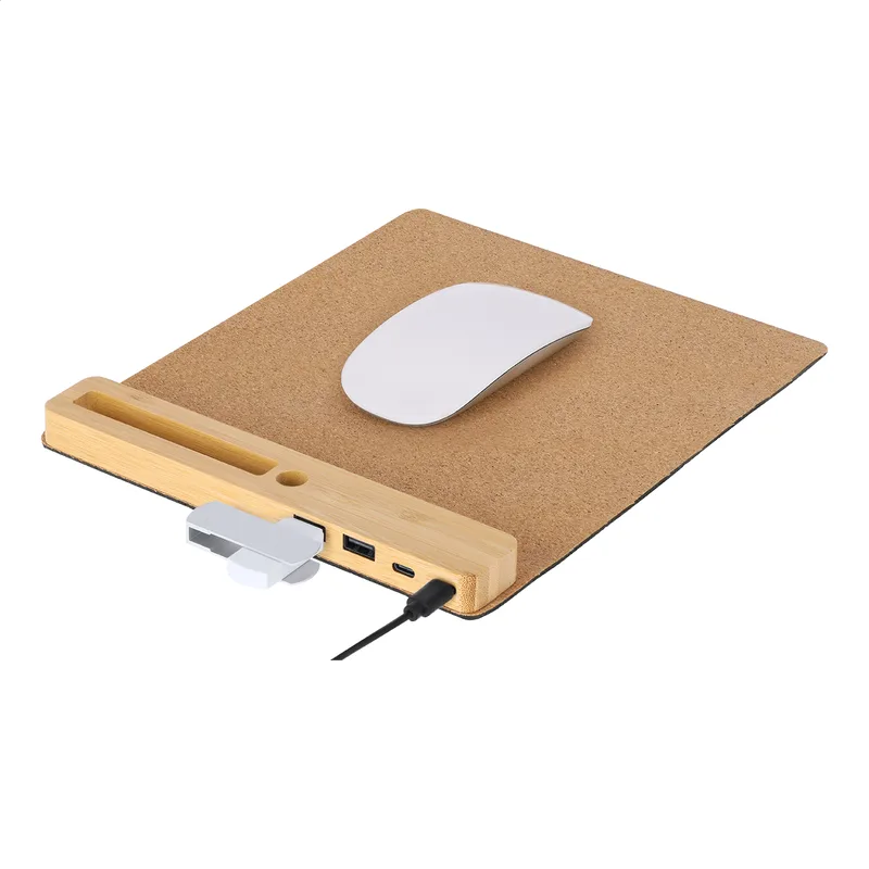 Λεπτομέρεια Εκτύπωσης Λογοτύπου σε Φελλό Mousepad. Εταιρικά Διαφημιστικά Δώρα με Τύπωμα | PERFECT advertising