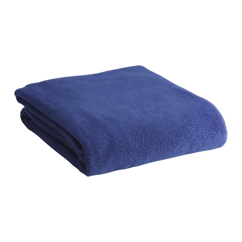 Κουβέρτα Fleece Αντιπηκτική σε χρώμα Σκούρο Μπλε. Εταιρικά Διαφημιστικά Δώρα | PERFECT advertising