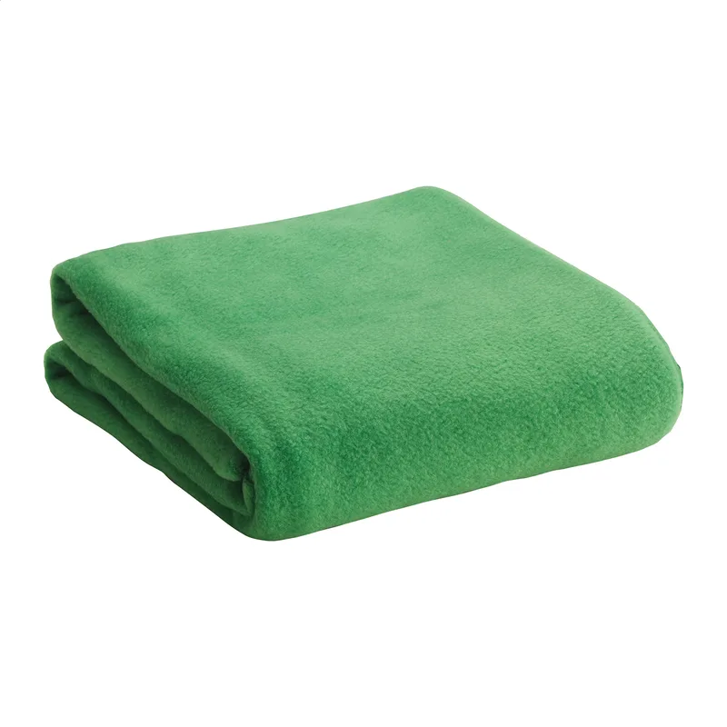 Κουβέρτα Fleece Αντιπηκτική σε χρώμα Πράσινο. Εταιρικά Διαφημιστικά Δώρα | PERFECT advertising