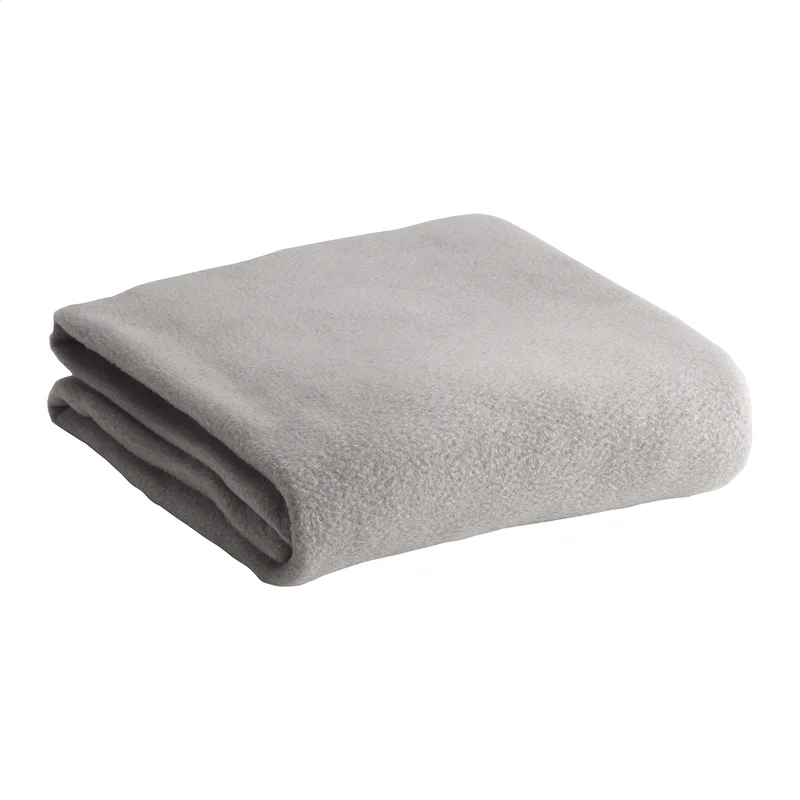 Κουβέρτα Fleece Αντιπηκτική σε χρώμα Γκρι Τέφρας. Εταιρικά Διαφημιστικά Δώρα | PERFECT advertising