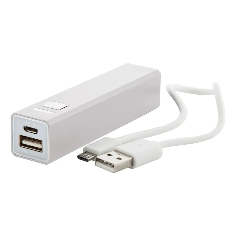 Power Bank Αλουμινίου με Καλώδιο Micro USB. Προϊόντα Προβολής για Επιχειρήσεις | PERFECT advertising