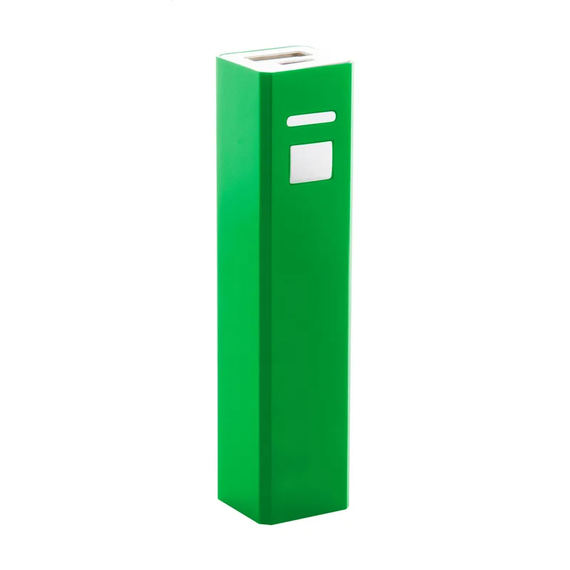 Power Bank Αλουμινίου USB Balzur σε χρώμα Πράσινο. Εταιρικά Διαφημιστικά Δώρα | PERFECT advertising