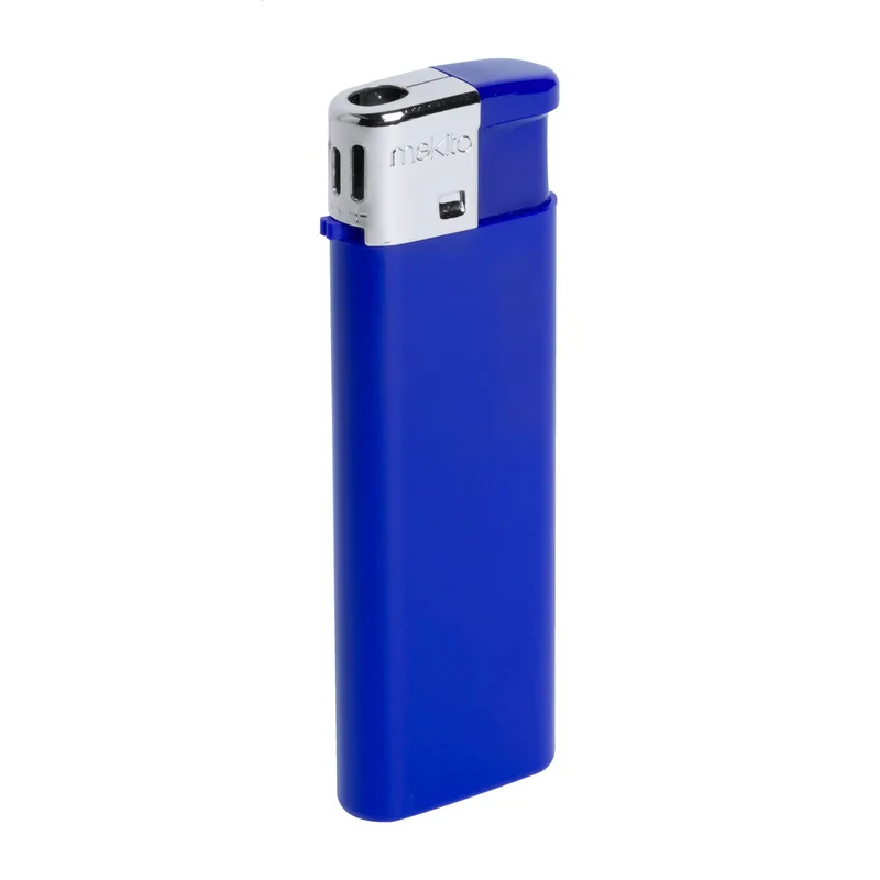 Αναπτήρας Πιεζοηλεκτρικός Επαναγεμιζόμενος σε χρώμα Μπλε. Εταιρικά Διαφημιστικά Δώρα | PERFECT advertising