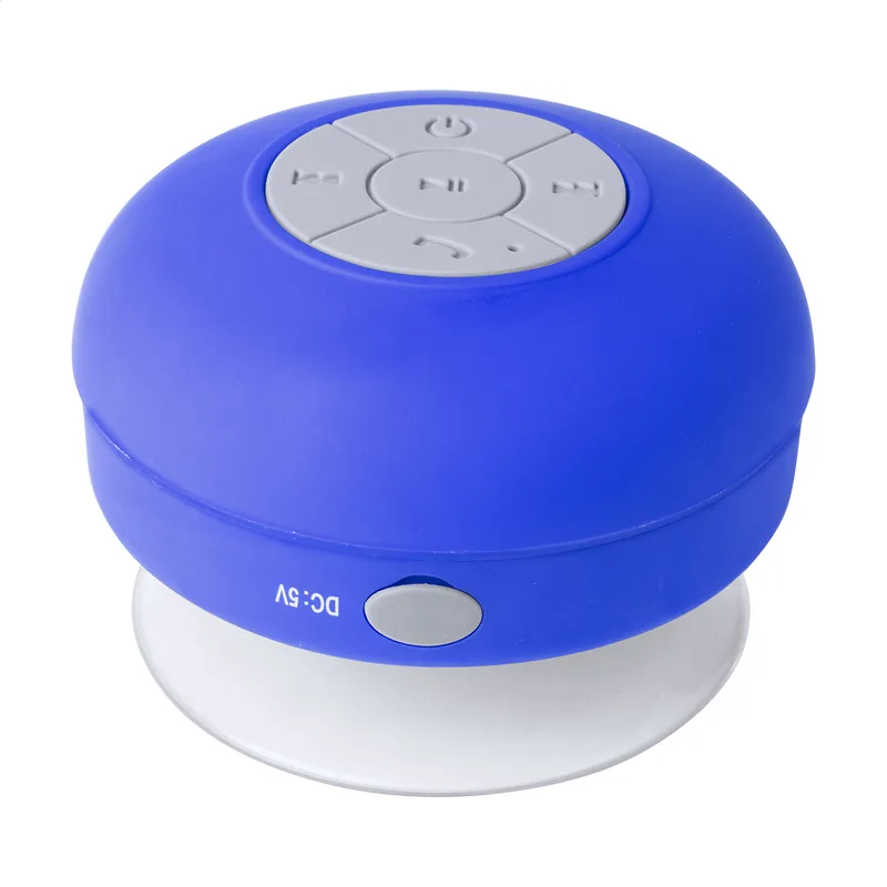 Ασύρματο Ηχείο Bluetooth με Βεντούζα σε χρώμα Μπλε. Εταιρικά Διαφημιστικά Δώρα | PERFECT advertising
