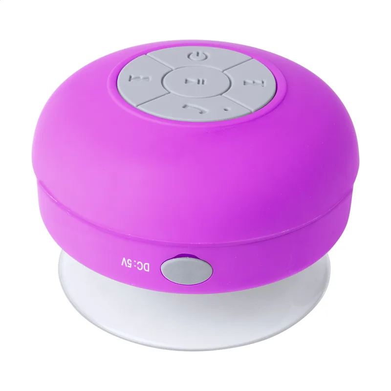 Ασύρματο Ηχείο Bluetooth με Βεντούζα σε χρώμα Ροζ. Εταιρικά Διαφημιστικά Δώρα | PERFECT advertising
