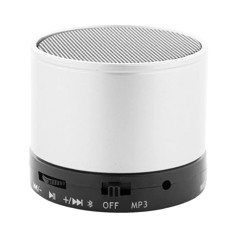 Ασύρματο Ηχείο με Bluetooth και Ραδιόφωνο σε χρώμα Ασημί. Εταιρικά Διαφημιστικά Δώρα | PERFECT advertising