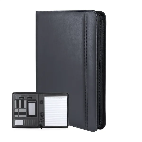 Φάκελος Εγγράφων με Εκτύπωση από Δέρμα PU και Power Bank 5000 mAh. Εταιρικά Διαφημιστικά Δώρα | PERFECT advertising