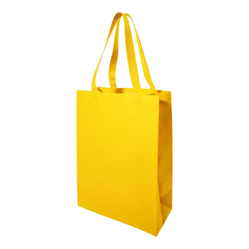 Τσάντα Αγορών Non-Woven Bittak σε χρώμα Κίτρινο. Εταιρικά Διαφημιστικά Δώρα | PERFECT advertising