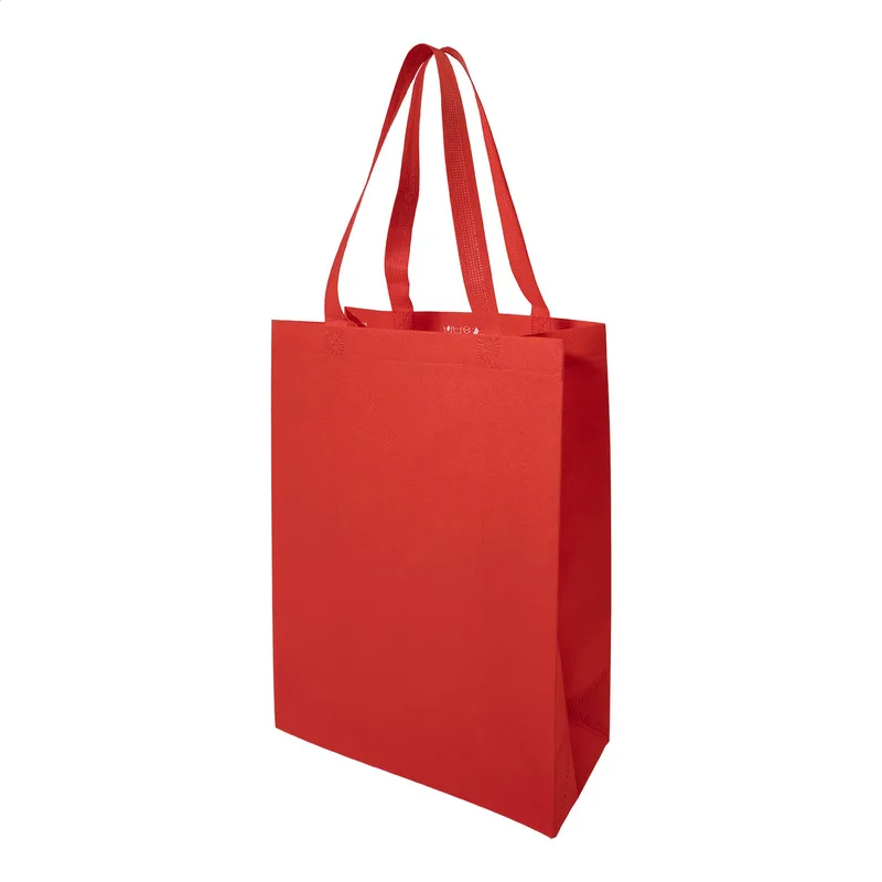 Τσάντα Αγορών Non-Woven Bittak σε χρώμα Κόκκινο. Εταιρικά Διαφημιστικά Δώρα | PERFECT advertising