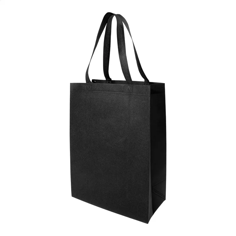 Τσάντα Αγορών Non-Woven Bittak σε χρώμα Μαύρο. Εταιρικά Διαφημιστικά Δώρα | PERFECT advertising