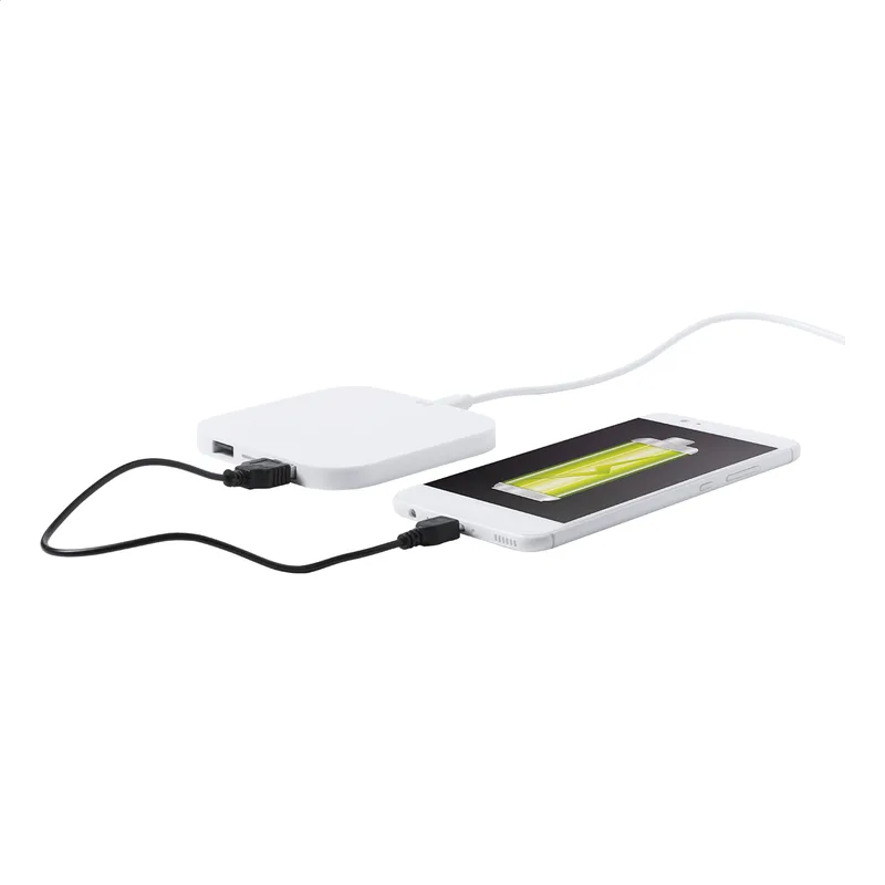 Ασύρματος Φορτιστής 10W με 2 Θύρες USB. Τύπωμα Λογοτύπου σε Επιχειρησιακά Δώρα | PERFECT advertising