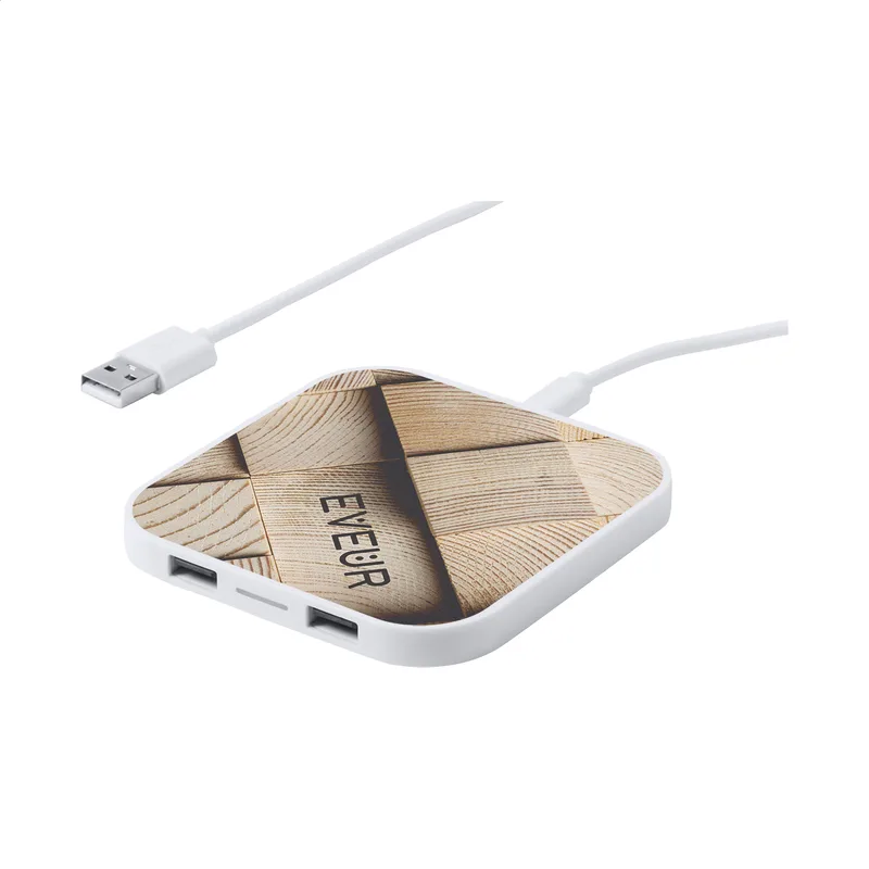 Ασύρματος Φορτιστής Πλαστικός με Καλώδιο USB. Διαφημιστικά Δώρα για Επιχειρήσεις | PERFECT advertising