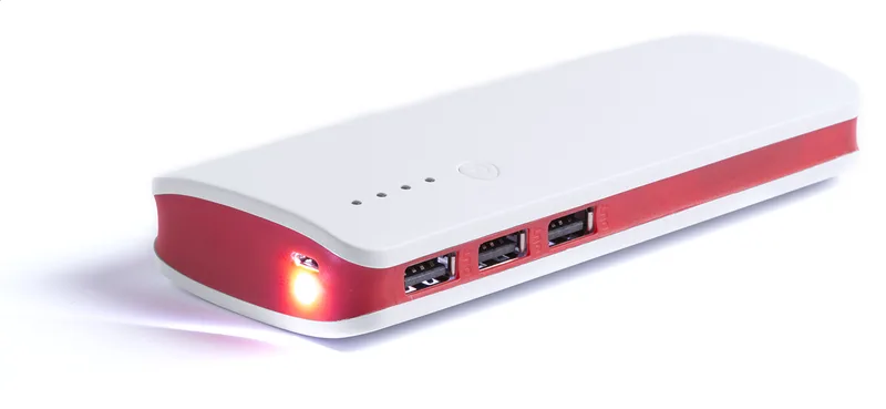 Power Bank USB Πλαϊνή Όψη με Θύρες USB. Προϊόντα Προβολής για Επιχειρήσεις | PERFECT advertising