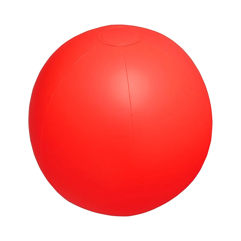 Μπάλα Θαλάσσης 6 Πάνελ (ø28 cm) Playo σε χρώμα Κόκκινο. Εταιρικά Διαφημιστικά Δώρα | PERFECT advertising