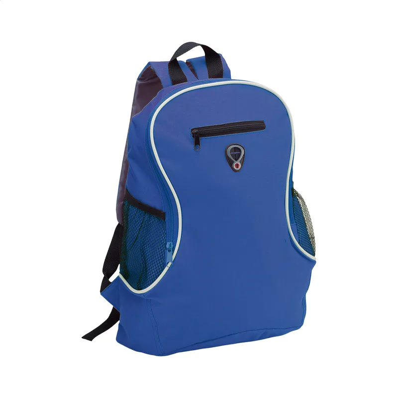 Σακίδιο Πλάτης με Θήκη Κινητού και Πλαϊνές Τσέπες σε χρώμα Μπλε. Εταιρικά Διαφημιστικά Δώρα | PERFECT advertising