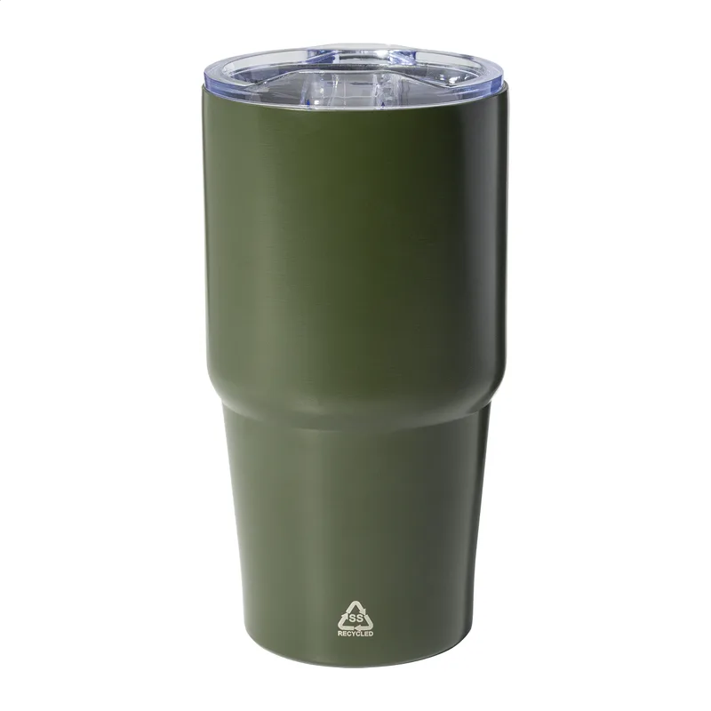 Ποτήρι Θερμός Διπλού Τοιχώματος 600 ml Noricano σε χρώμα Πράσινο. Εταιρικά Διαφημιστικά Δώρα | PERFECT advertising