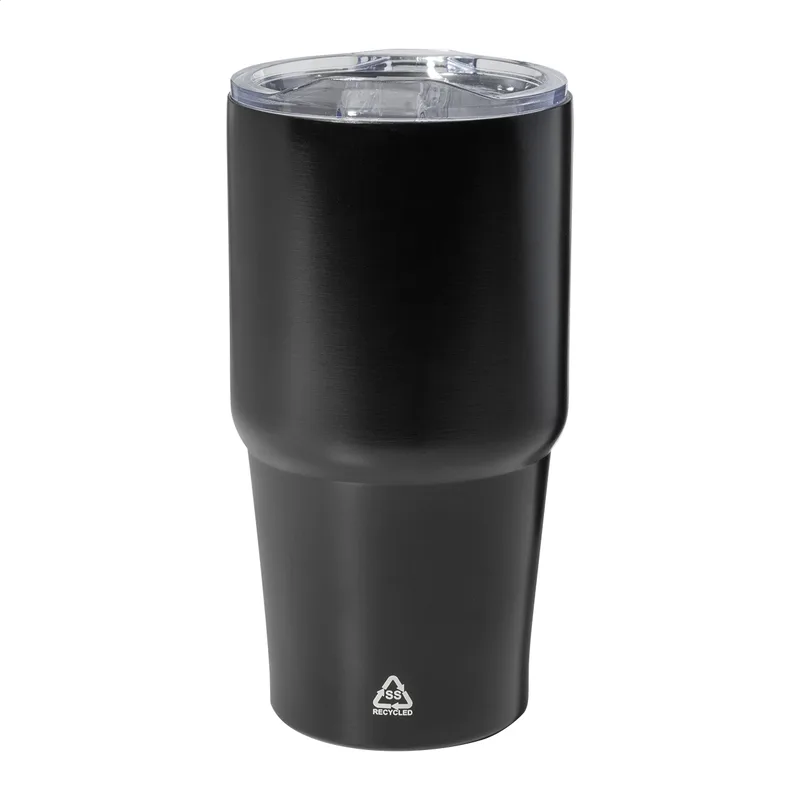 Ποτήρι Θερμός Διπλού Τοιχώματος 600 ml Noricano σε χρώμα Μαύρο. Εταιρικά Διαφημιστικά Δώρα | PERFECT advertising