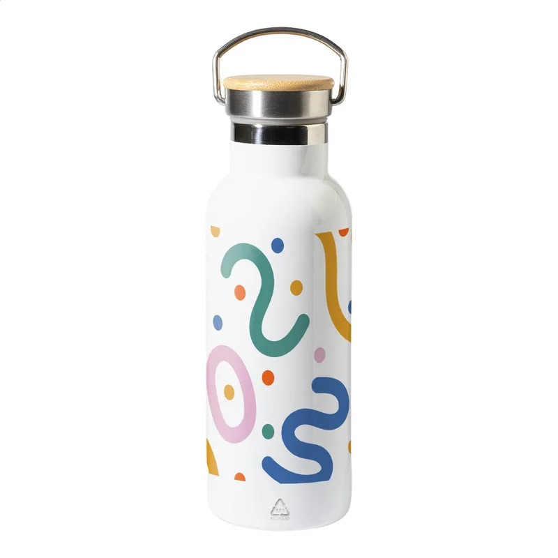 Μπουκάλι Θερμός Sublimation Τυπωμένο 500ml από Ανακυκλωμένο Ανοξείδωτο Χάλυβα. Εταιρικά Διαφημιστικά Δώρα | PERFECT advertising
