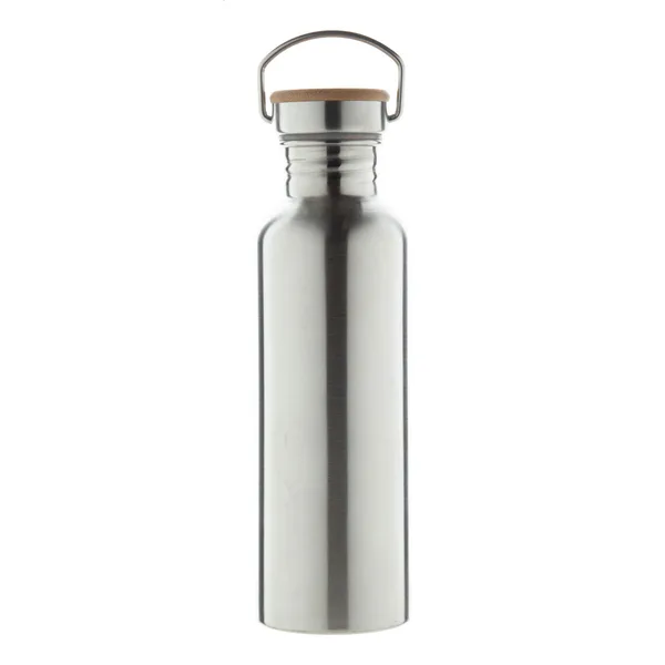 Μπουκάλι Ανοξείδωτου με Λογότυπο Balman 750ml με Χερούλι-Καπάκι από Μπαμπού. Εταιρικά Διαφημιστικά Δώρα | PERFECT advertising