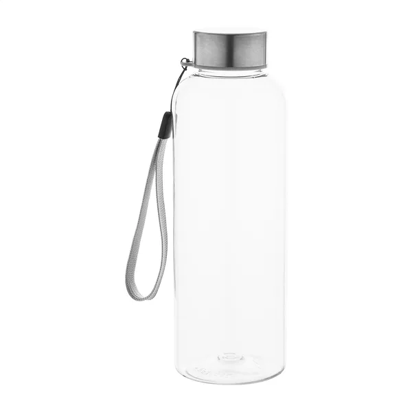 Τύπωμα σε Μπουκάλι RPET 500ml με Καπάκι Ανοξείδωτου Ατσαλιού και Ιμάντα Μεταφοράς. Εταιρικά Διαφημιστικά Δώρα με Εκτύπωση Λογοτύπου | PERFECT advertising