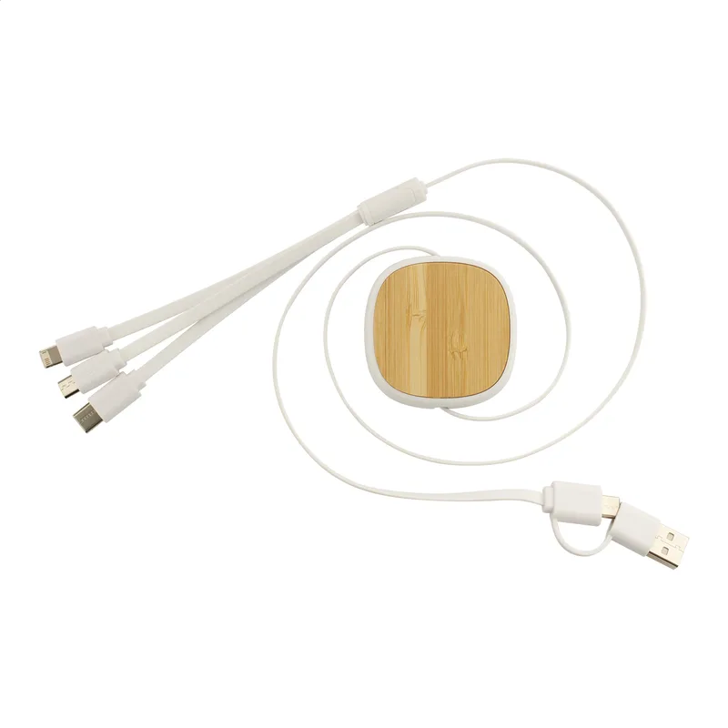 Τηλεσκοπικό Καλώδιο Φορτιστή USB με Υποδοχές micro USB, USB-C και Lightning. Εκτύπωση Λογοτύπου σε Τεχνολογικά Δώρα | PERFECT advertising