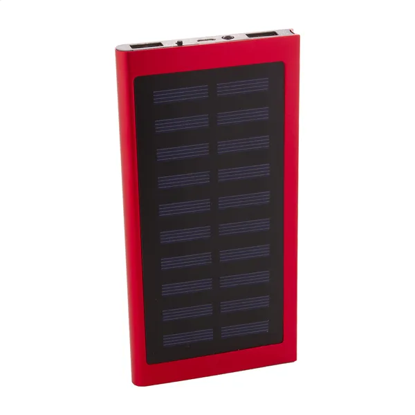 Power Bank με Εκτύπωση Ηλιακός από Ανακυκλωμένο Αλουμίνιο 4000 mAh. Εταιρικά Διαφημιστικά Δώρα | PERFECT advertising