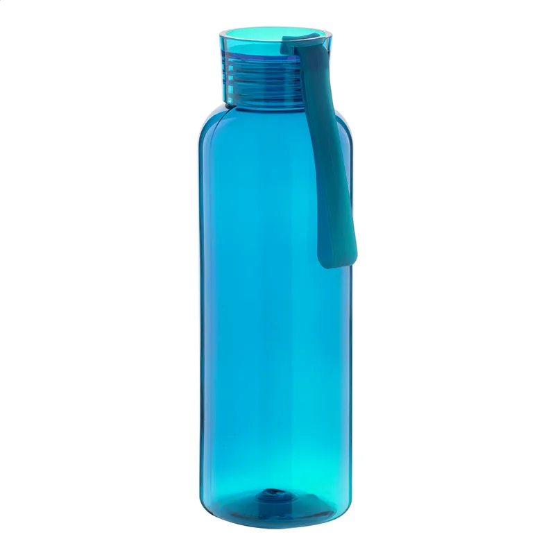 Μπουκάλι RPET 500ml με Λουρί Σιλικόνης σε χρώμα Ανοιχτό Μπλε. Εταιρικά Διαφημιστικά Δώρα | PERFECT advertising