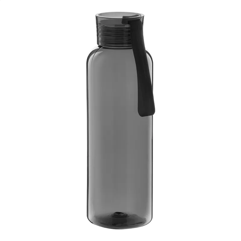 Μπουκάλι RPET 500ml με Λουρί Σιλικόνης σε χρώμα Μαύρο. Εταιρικά Διαφημιστικά Δώρα | PERFECT advertising