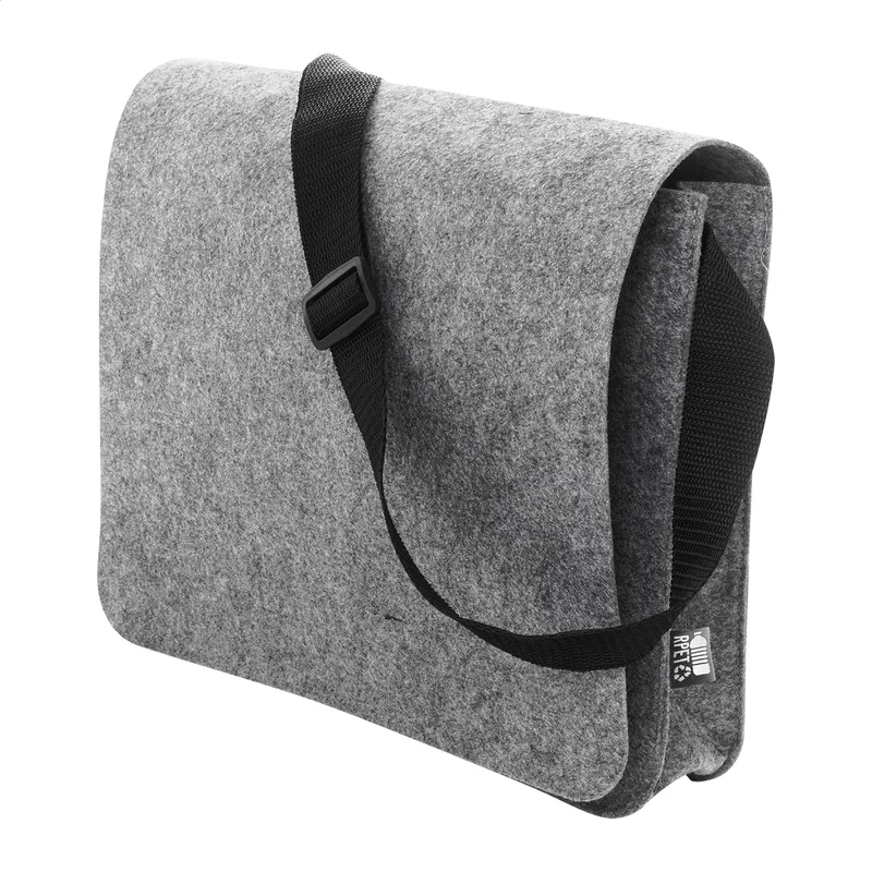 Τσάντα Ταχυδρόμου Laptop με Λογότυπο από RPET Felt. Εταιρικά Διαφημιστικά Δώρα | PERFECT advertising