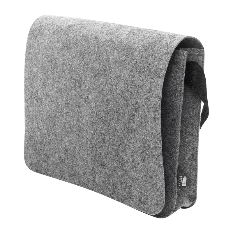 Τσάντα Ταχυδρόμου RPET Felt — Εσωτερικός Χώρος για Laptop 15". Διαφημιστικά Δώρα Επιχειρήσεων | PERFECT advertising