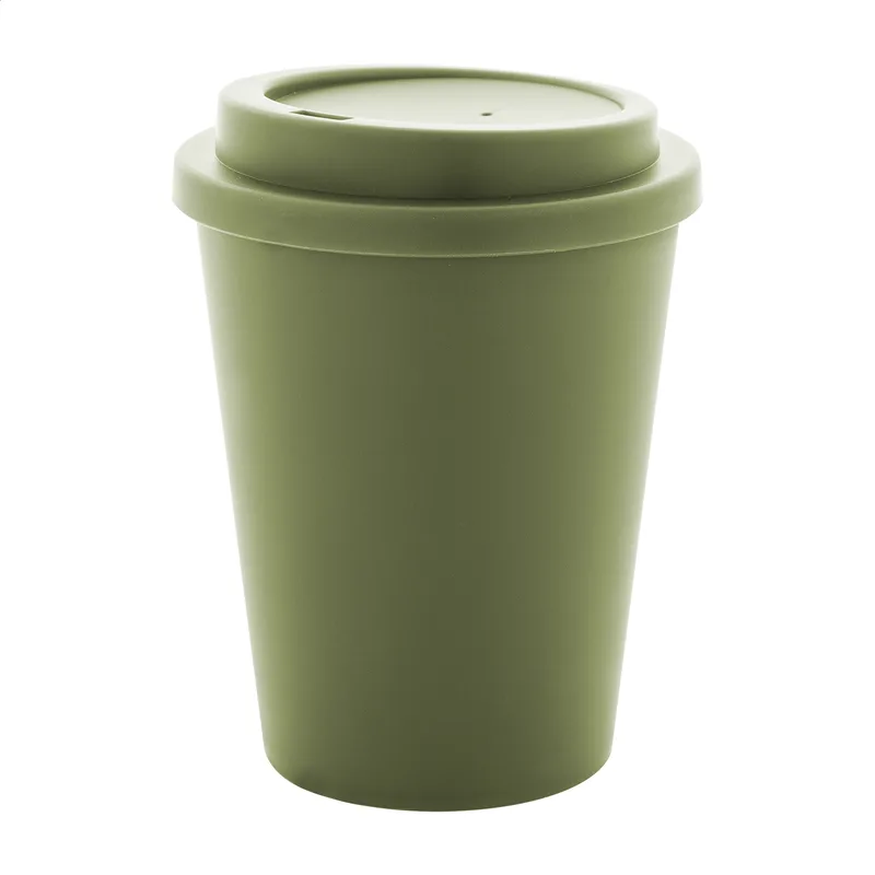 Ποτήρι Θερμός Διπλού Τοιχώματος 300 ml Peppulu σε χρώμα Πράσινο. Εταιρικά Διαφημιστικά Δώρα | PERFECT advertising